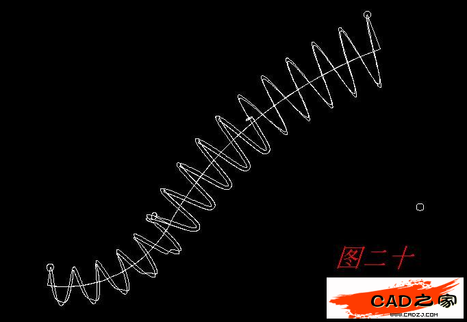 AutoCAD 2008三維教程：環形彈簧及弧線彈簧的幾種畫法_中國教程網