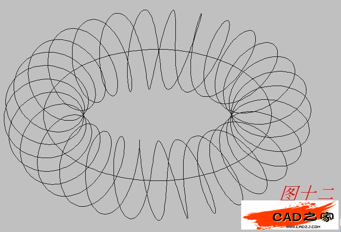 AutoCAD 2008三維教程：環形彈簧及弧線彈簧的幾種畫法_中國教程網