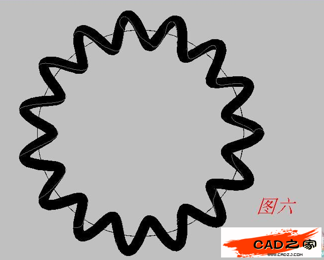 AutoCAD 2008三維教程：環(huán)形彈簧及弧線彈簧的幾種畫法_中國(guó)教程網(wǎng)