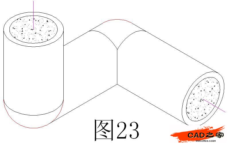 AutoCAD二維教程：細(xì)說機(jī)械零件軸測(cè)圖的畫法_中國(guó)教程網(wǎng)