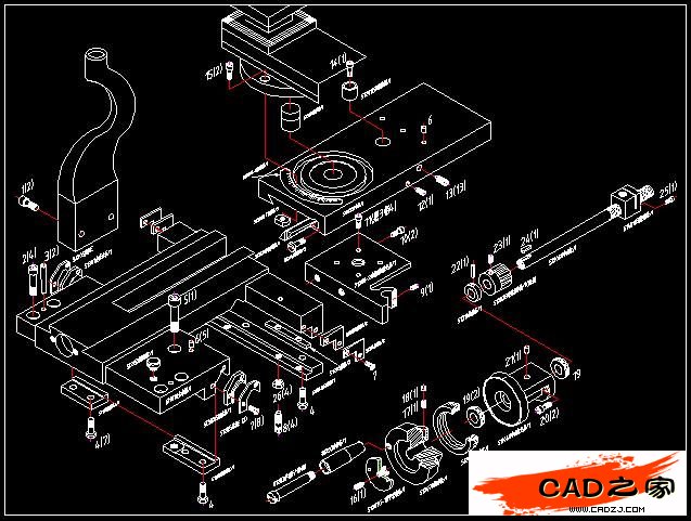 AutoCAD二維教程：細(xì)說機(jī)械零件軸測(cè)圖的畫法_中國(guó)教程網(wǎng)