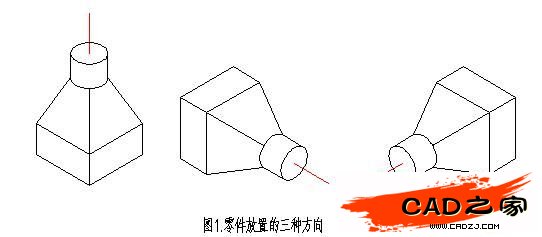 AutoCAD二維教程：細說機械零件軸測圖的畫法_中國教程網