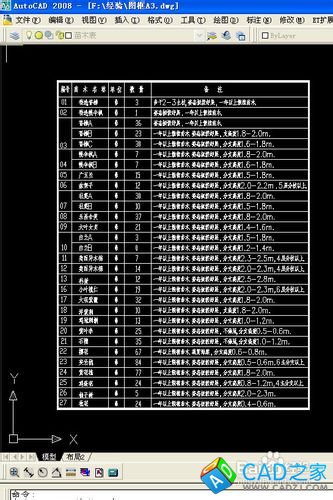 CAD文字表格轉換為EXCEL表格的個人絕招