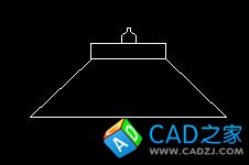 用CAD軟件繪制吊燈的方法