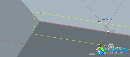 proe5.0如何創建零件實體倒角倒遍