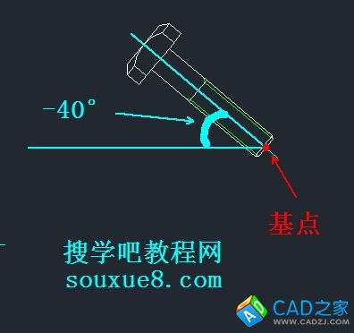 CAD教程：AutoCAD2013旋轉(zhuǎn)對(duì)象功能詳解