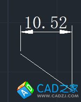 cad教程之標注命令：[1]線性標注