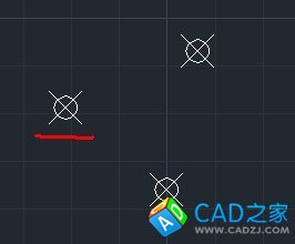 cad教程之標注命令：[4]坐標標注