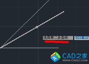 cad教程之標注命令：[8]角度標注
