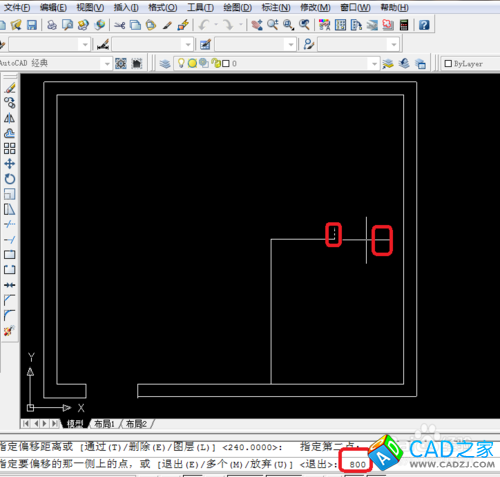 cad 2008自學教程：[3]房里結怎么畫