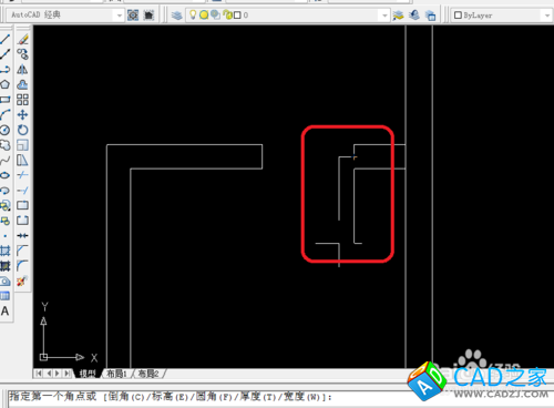cad 2008自學教程：[4]cad房間門怎么畫