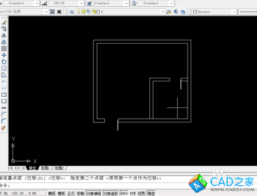cad 2008自學教程：[4]cad房間門怎么畫
