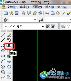 cad 2008自學(xué)教程：[11]cad鏡像怎么用