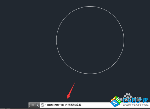 CAD2015中怎么進行直徑與半徑標注
