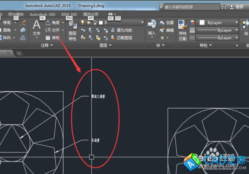 CAD2015如何進行多重引線設計